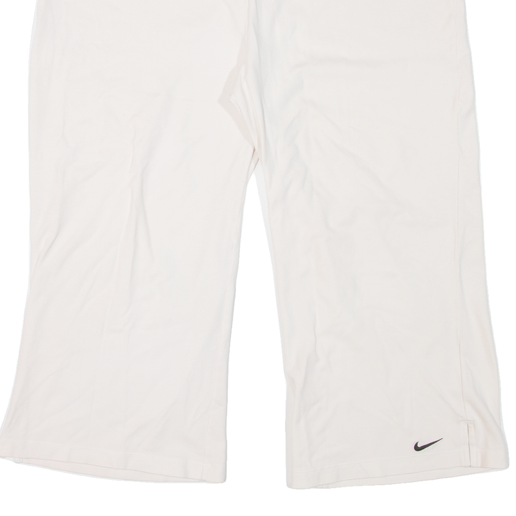 NIKE Womens Sports Shorts Beige Relaxed XL W32