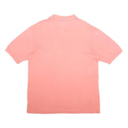 DIADORA Mens Pink Polo Shirt XL Cotton Short Sleeve Basic Casual Wear
