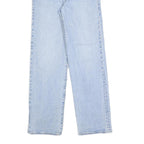LEVI'S Womens Regular Fit Straight Leg Denim Light Blue Cotton Blend Button W26