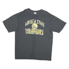 NBA Mens Grey Golden State Warriors Graphic T-Shirt XL Short Sleeve Crew Neck