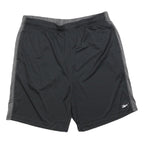 REEBOK Mens Shorts Black & Grey Casual Regular XL W36 Activewear