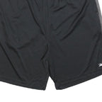 REEBOK Mens Shorts Black & Grey Casual Regular XL W36 Activewear