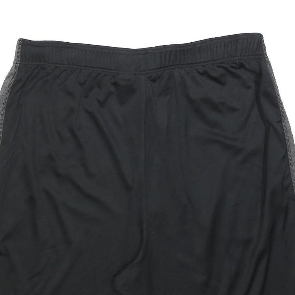 REEBOK Mens Shorts Black & Grey Casual Regular XL W36 Activewear