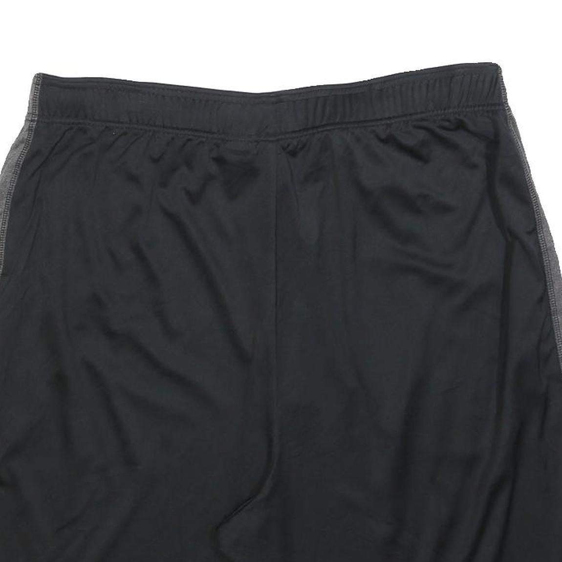 REEBOK Mens Shorts Black & Grey Casual Regular XL W36 Activewear
