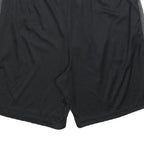 REEBOK Mens Shorts Black & Grey Casual Regular XL W36 Activewear