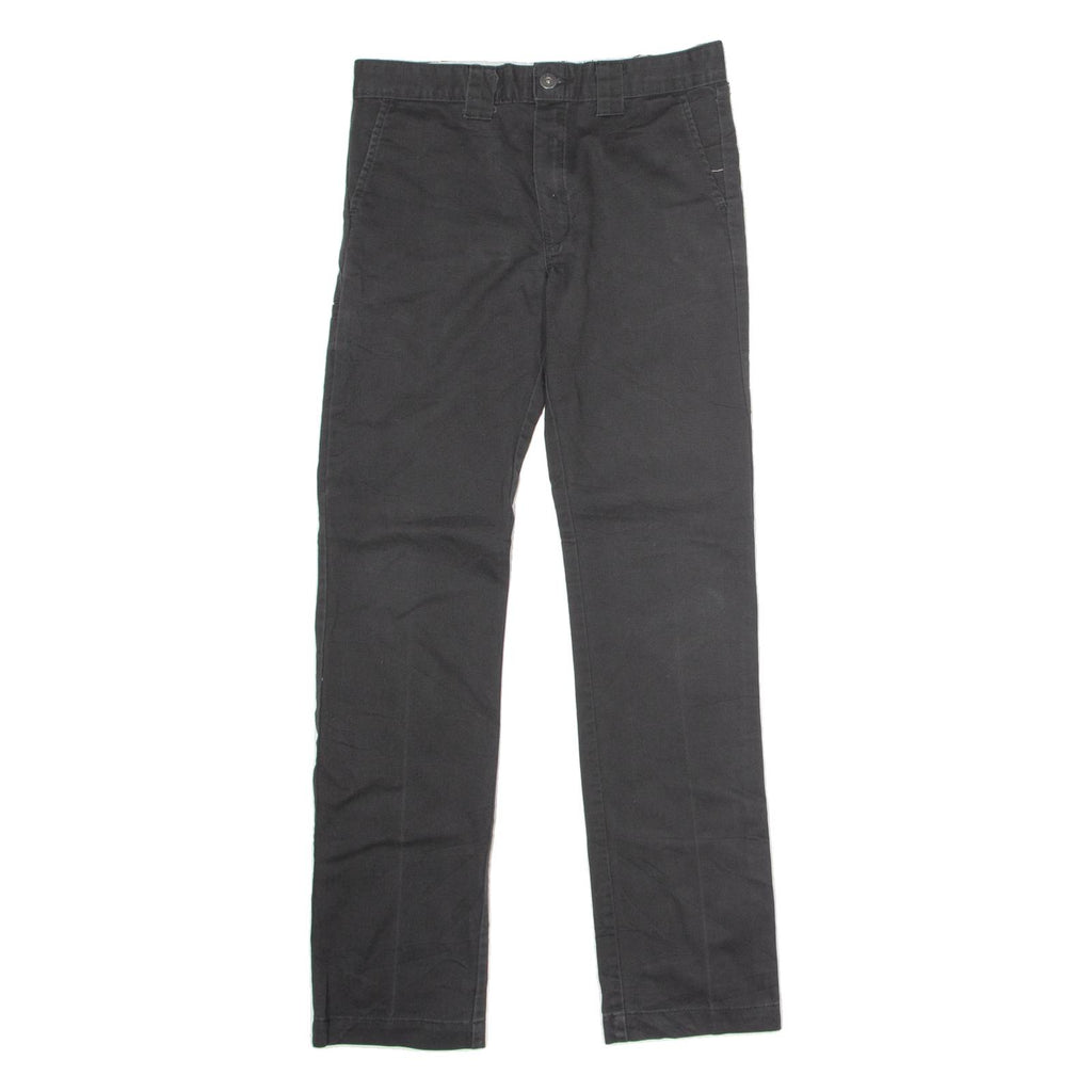 DICKIES Workwear Womens Trousers Black Regular Skinny W30 L30