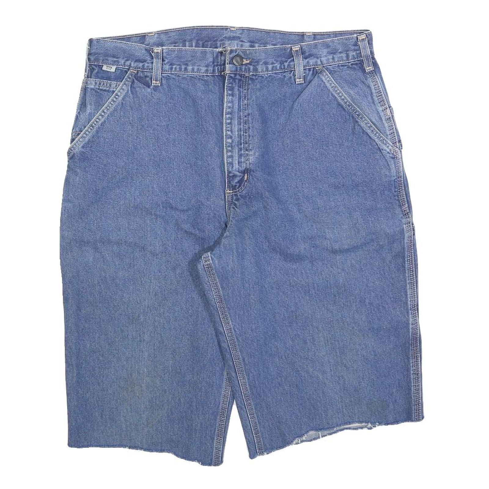 CARHARTT Mens Denim Blue Casual Shorts XL W38 Workwear Pockets Rugged