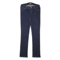 DICKIES Womens Jeans Blue Slim Skinny Denim Medium W29 L31 Slim Fit Zip