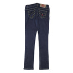 DICKIES Womens Jeans Blue Slim Skinny Denim Medium W29 L31 Slim Fit Zip
