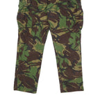 SUPERCRAFT GARMENTS Mens Cotton Blend Slim Camouflage Cargo Trousers W32 L29