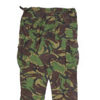 SUPERCRAFT GARMENTS Mens Cotton Blend Slim Camouflage Cargo Trousers W32 L29