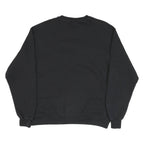 CHAMPION Mens Black UCCS Crew Neck L Cotton Blend Sweatshirt Pullover