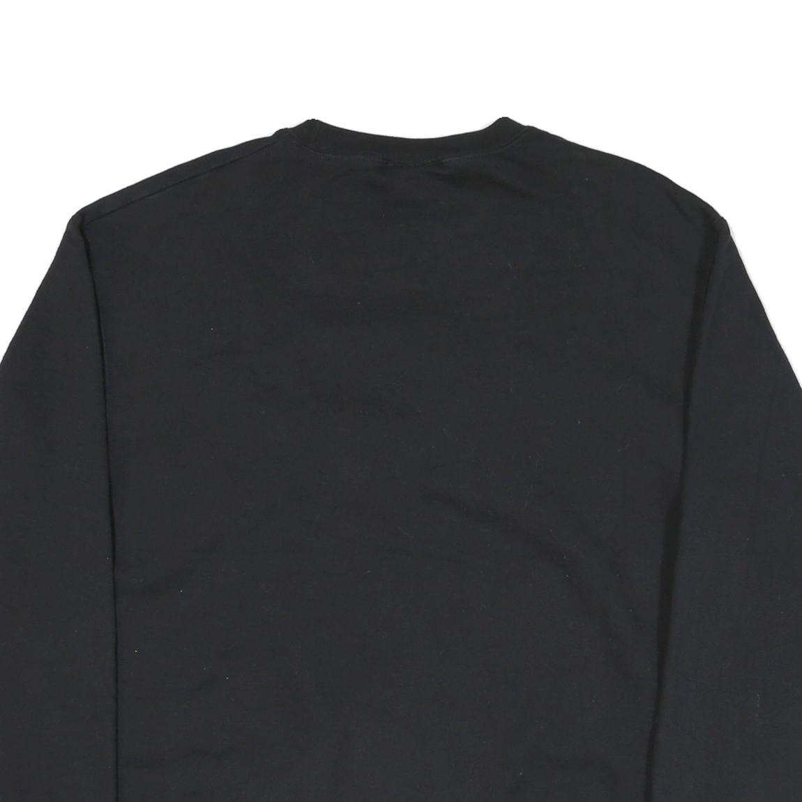 CHAMPION Mens Black UCCS Crew Neck L Cotton Blend Sweatshirt Pullover