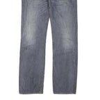 DICKIES Mens Regular Fit Denim Blue Jeans W36 L34 Button Closure Classic Style