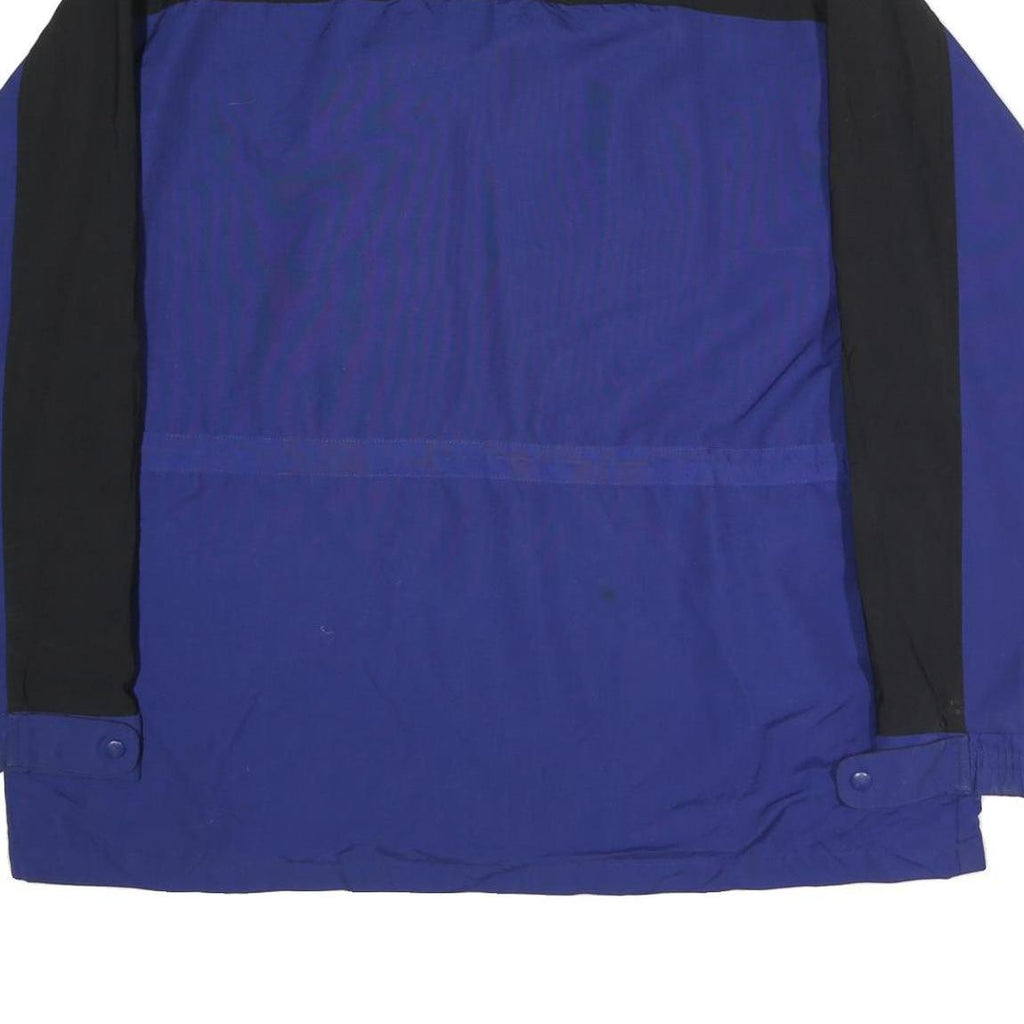 CARHARTT Mens Blue & Black Zip Jacket XL Cotton Workwear Durable