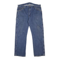 DICKIES Mens Jeans Blue Regular Straight Denim Medium W36 L30 Workwear