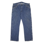 DICKIES Mens Jeans Blue Regular Straight Denim Medium W36 L30 Workwear