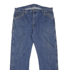 DICKIES Mens Jeans Blue Regular Straight Denim Medium W36 L30 Workwear