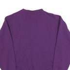 US BULL Womens Purple Crew Neck L Sweatshirt Cotton Blend Comfortable Casual
