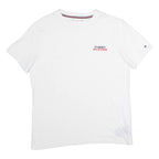 TOMMY BAHAMA Mens T-Shirt White Crew Neck M