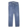 CALVIN KLEIN JEANS Mens Slim Blue Denim Jeans W32 L32 Zip Classic Fit