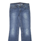 TOMMY HILFIGER Womens Regular Fit Flared Denim Jeans Blue W32 L32 Stylish