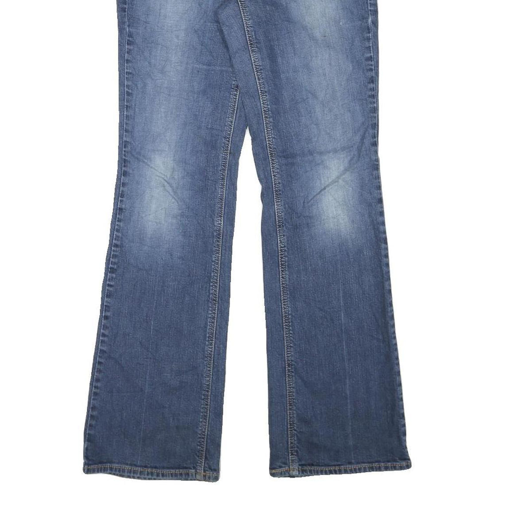 TOMMY HILFIGER Womens Regular Fit Flared Denim Jeans Blue W32 L32 Stylish