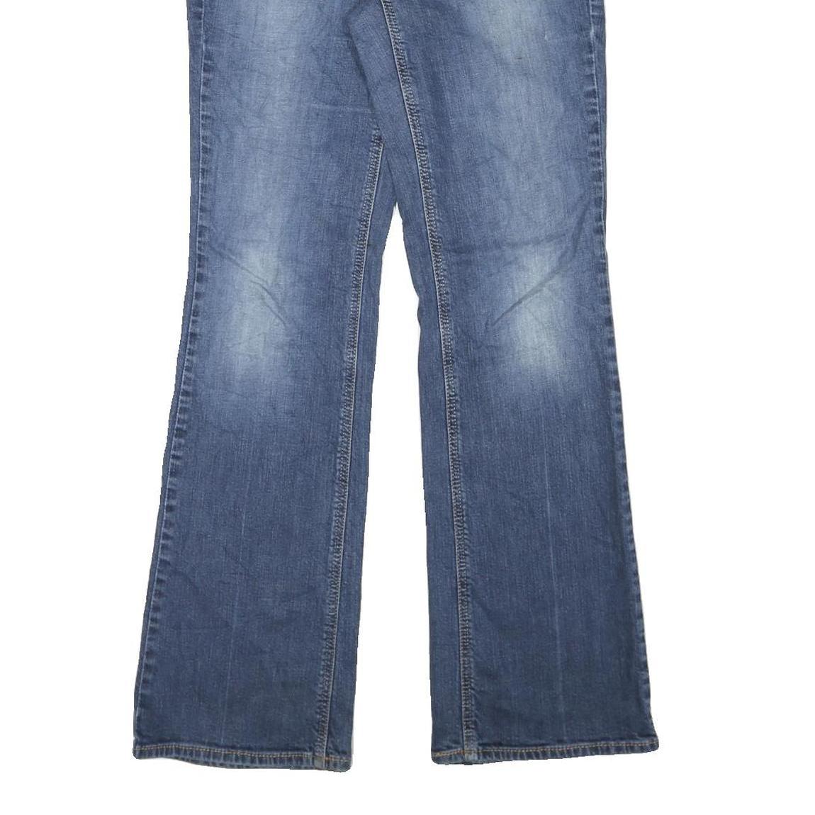 TOMMY HILFIGER Womens Regular Fit Flared Denim Jeans Blue W32 L32 Stylish