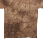 THE MOUNTAIN Mens Brown Graphic T-Shirt M Short Sleeve Crew Neck Beer Theme