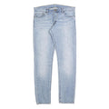 CARHARTT Mens Slim Light Blue Jeans Denim W31 L32 Button Closure Casual Wear