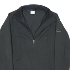 COLUMBIA Womens Black Jacket S Polyester Blend Zip Outdoor Light Warm