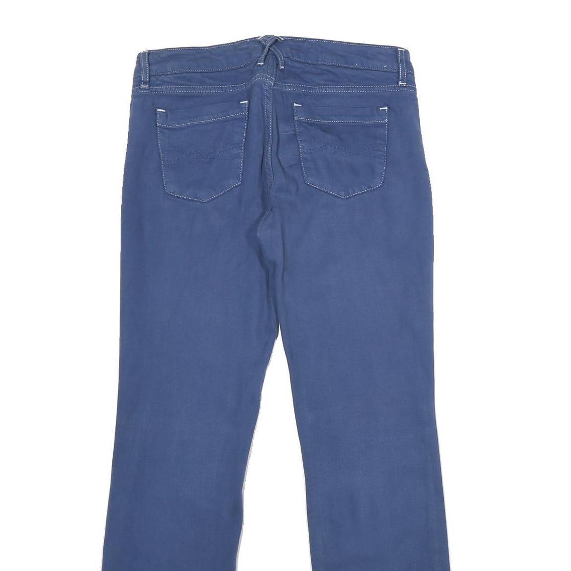 TOMMY HILFIGER Womens Jeans Blue Regular Straight Denim Rinse W29 L32