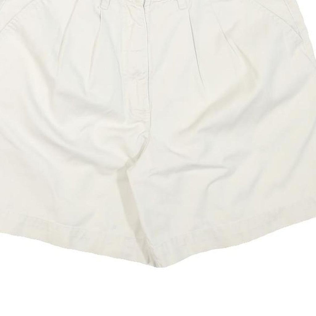 CHARTER CLUB Womens Shorts White Casual M W27 Lightweight Cotton Blend
