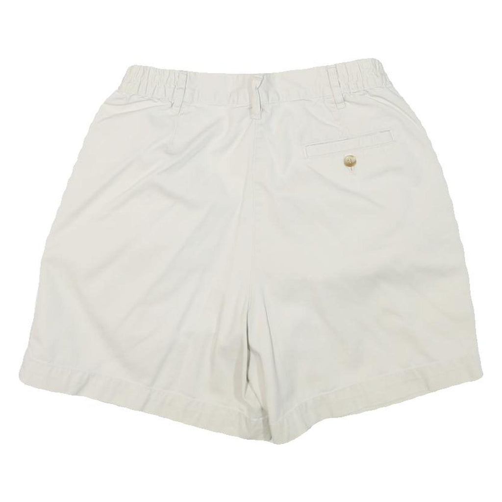 CHARTER CLUB Womens Shorts White Casual M W27 Lightweight Cotton Blend