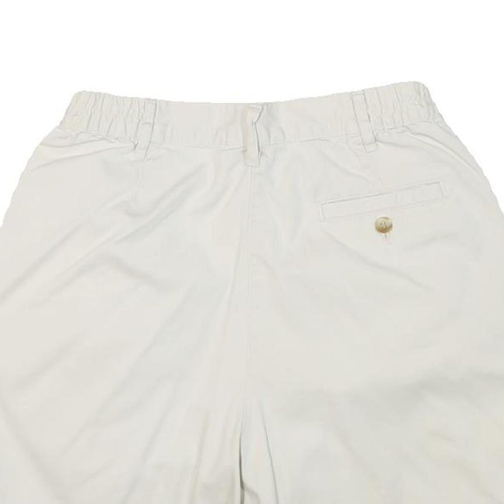 CHARTER CLUB Womens Shorts White Casual M W27 Lightweight Cotton Blend