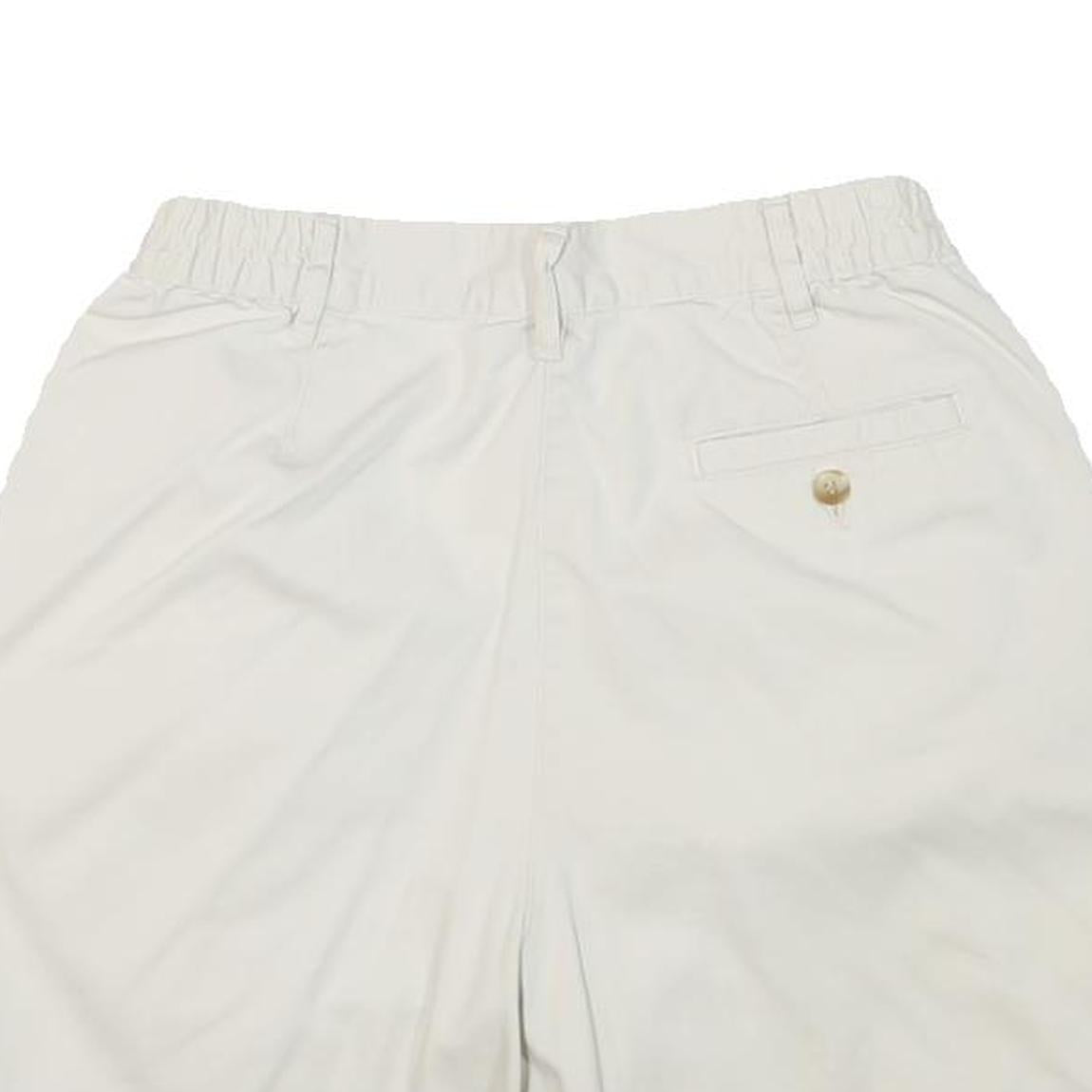 CHARTER CLUB Womens Shorts White Casual M W27 Lightweight Cotton Blend