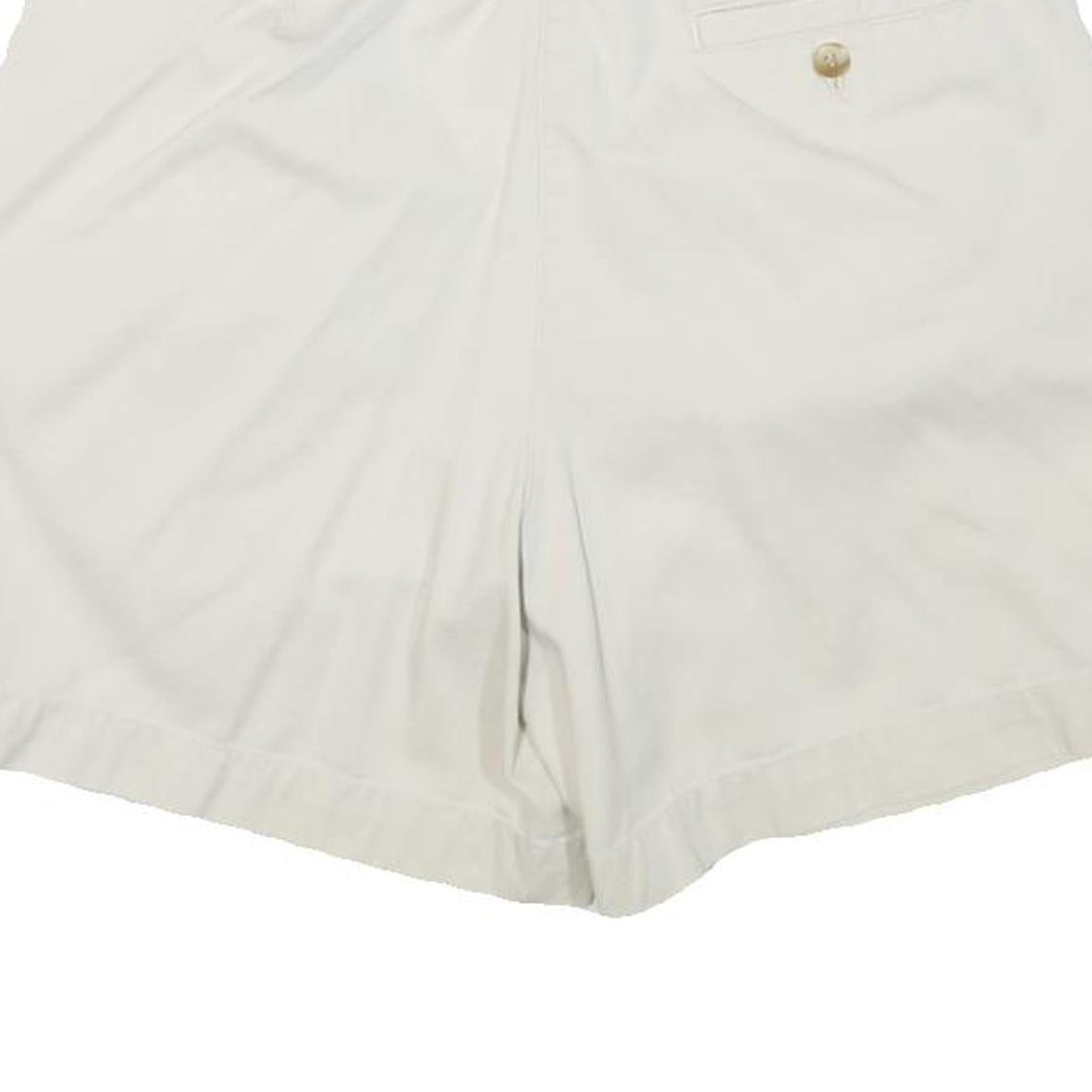 CHARTER CLUB Womens Shorts White Casual M W27 Lightweight Cotton Blend