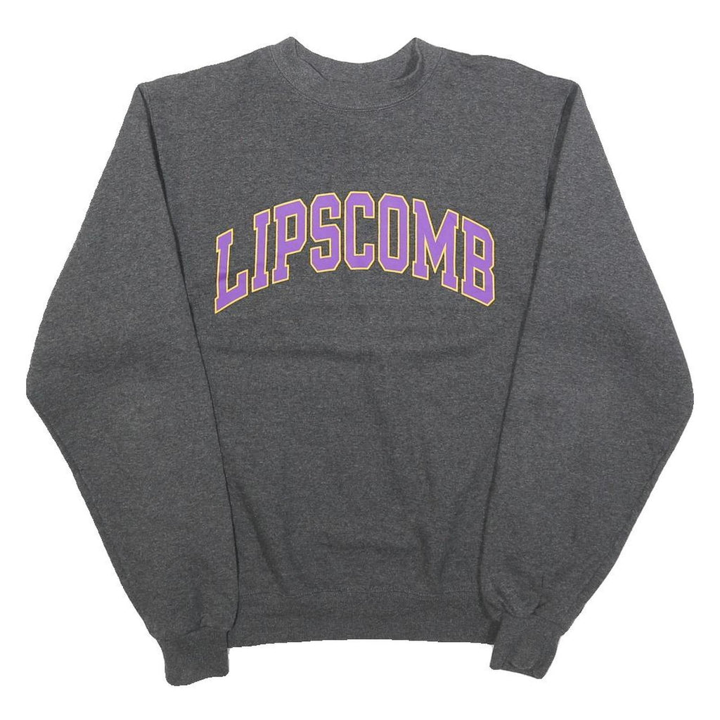 CHAMPION Mens Grey Lipscomb Crew Neck XS Cotton Blend Sweatshirt Pullover