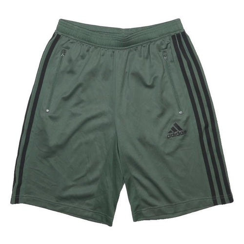 ADIDAS Mens Shorts Green Black S W25 Sports Casual Polyester Lightweight