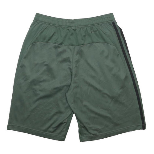 ADIDAS Mens Shorts Green Black S W25 Sports Casual Polyester Lightweight