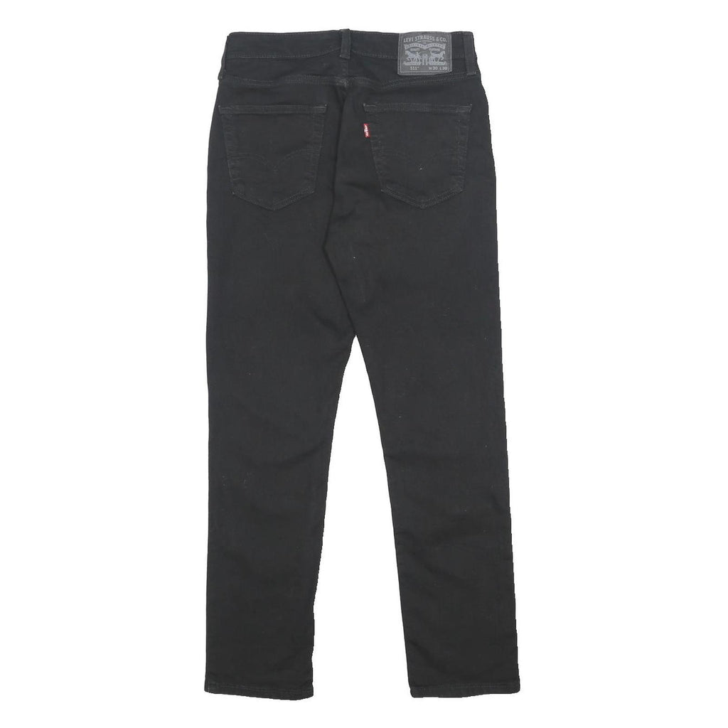 LEVI'S 511 Slim Mens Jeans Black Slim Skinny Denim W30 L30 Classic Fit Regular