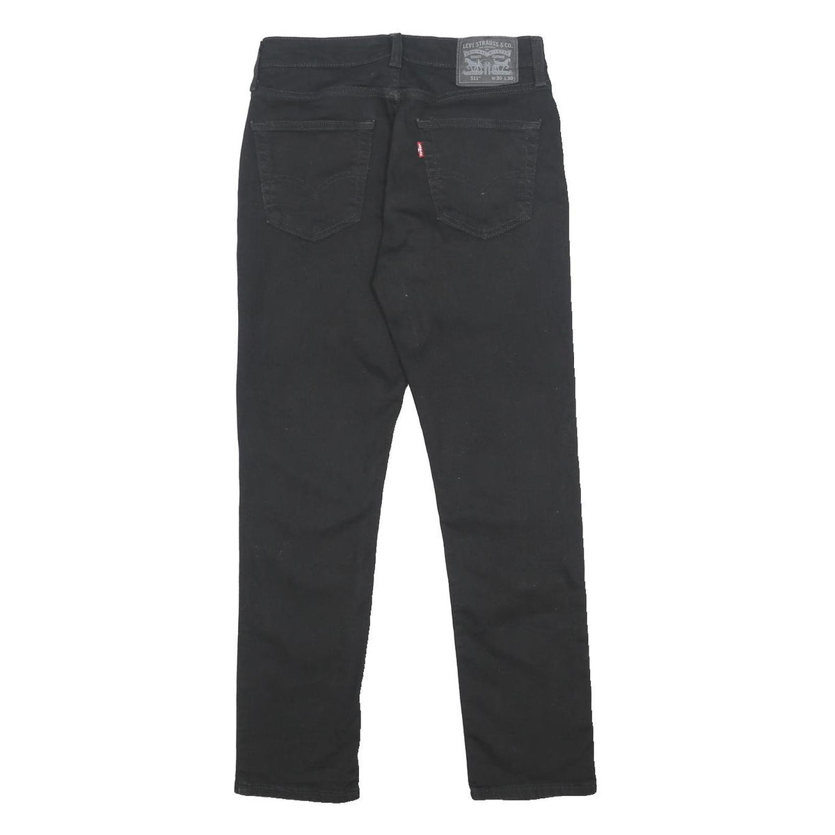 LEVI'S 511 Slim Mens Jeans Black Slim Skinny Denim W30 L30 Classic Fit Regular