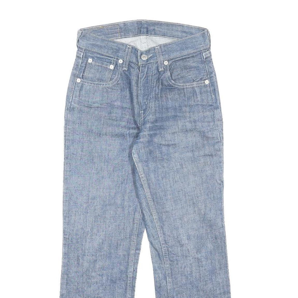 LEVI'S 595 04 Womens Jeans Blue Regular Straight Denim Light W27 L26