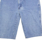 WRANGLER Mens Denim Blue Shorts L W36 Regular Fit Classic Cotton Blend Casual
