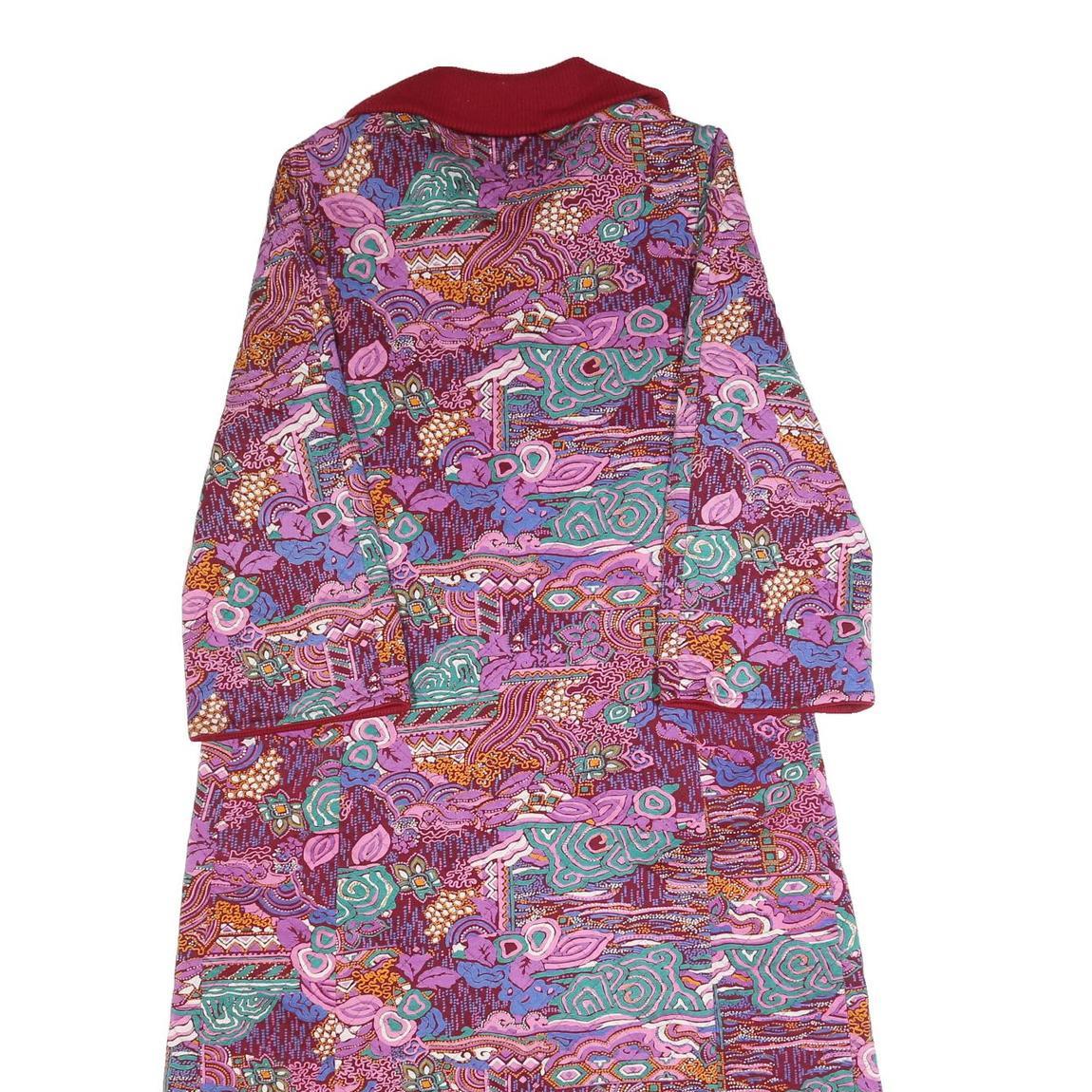 FURSTENBERG Womens Pink & Red Outdoor Tailored Jacket UK 16 Cotton Blend Crazy