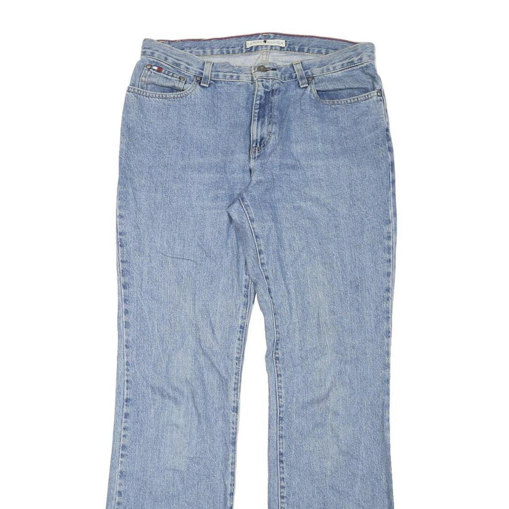 TOMMY HILFIGER Mens Regular Fit Straight Leg Denim Light W34 L34 Classic Jeans