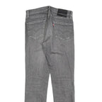 LEVI'S 511 BIG E Mens Jeans Grey Slim Skinny Denim Medium W30 L32 Stretch Cotton