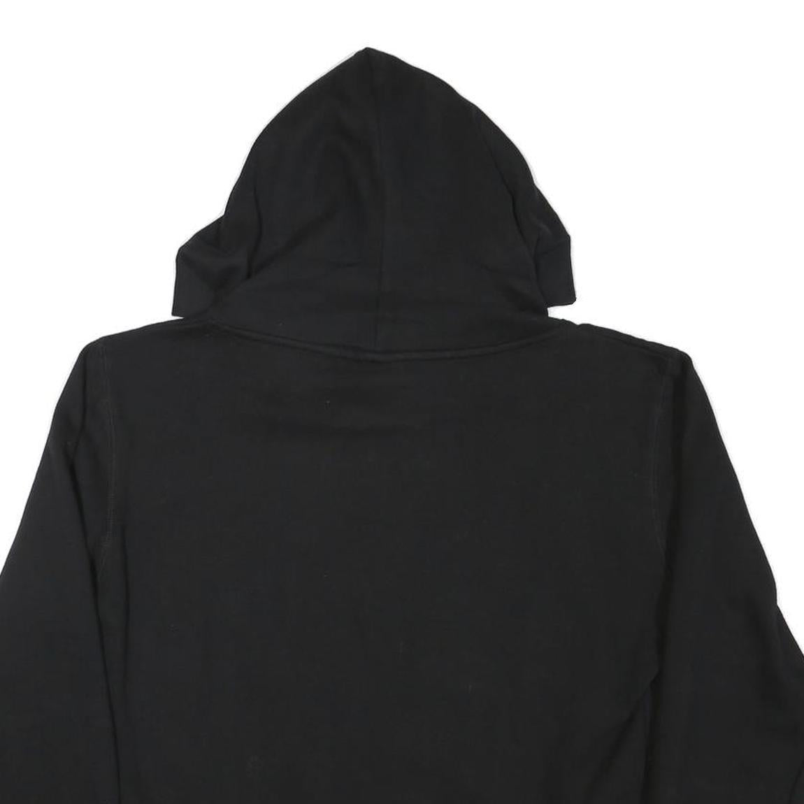 FANSHIRT Womens Black Hoodie L Metallica Logo Cotton Blend Pullover