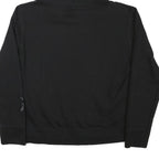 FANSHIRT Womens Black Hoodie L Metallica Logo Cotton Blend Pullover