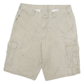 DICKIES Mens Shorts Beige Cargo XL W34 Practical Cotton Blend Workwear